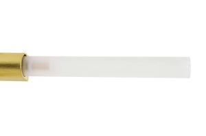 LUSTRA CANDELABR 10, DIN ALUMINIU, AURIE, STIL MODERN - Img 7