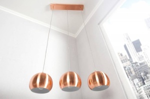 LUSTRA COPPER BALL 22975 DIN METAL SI CUPRU - Img 2