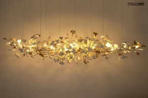LUSTRA FLORA 250 GOLD, CONFECTIONATA DIN PLASTIC SI METAL, STIL MODERN - Img 2
