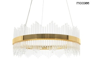 LUSTRA FLORENS 80 GOLD, CONFECTIONATA DIN STICA SI METAL, STIL MODERN