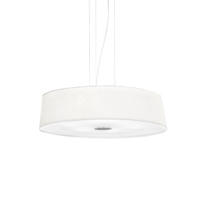 LUSTRA HILTON SP4 ROUND, ALB, DIN STICLA, STIL MODERN