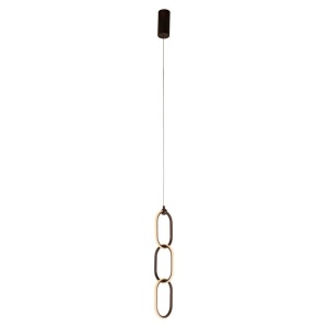 LUSTRA LACEY BRONZ, HL-0172, CONFECTIONATA DIN ALUMINIU, STIL MODERN