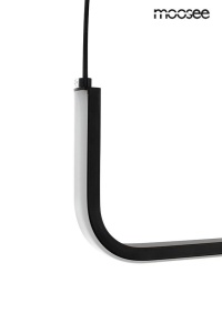 LUSTRA LED EXCLUSIVIST 90CM, SHAPE, CONFECTIONATA DIN METAL, DESIGN MODERN - Img 5