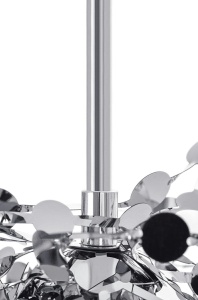 LUSTRA MONETE CROM, CONFECTIONATA DIN METAL, STIL MODERN - Img 3