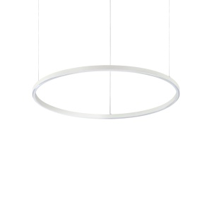 LUSTRA ORACLE SLIM ROUND SP D070 DALI/PUSH, ALB MAT, DIN ALUMINIU SI POLICARBONAT, STIL MODERN