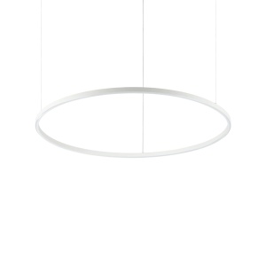 LUSTRA ORACLE SLIM ROUND SP D090, ALB MAT, DIN ALUMINIU SI POLICARBONAT, STIL MODERN