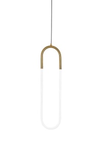 LUSTRA PUZO LED S, AURIE, DIN OTEL, STIL MODERN