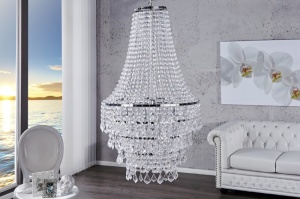 LUSTRA ROYAL 6790 TRANSPARENTA , DIN PLASTIC SI METAL, DESIGN CLASIC - Img 2