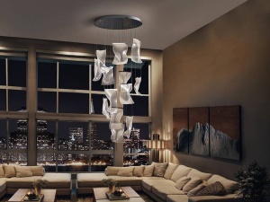 LUSTRA VELOS 609647B, CU LED STIL MODERN SCHULLER