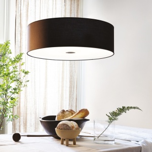 LUSTRA WOODY SP4, NEGRU, DIN METAL, STIL MODERN - Img 2