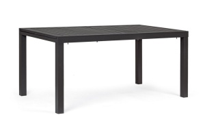 MASA DE GRADINA HILDE 160/240 GRI, CONFECTIONATA DIN ALUMINIU, STIL MODERN