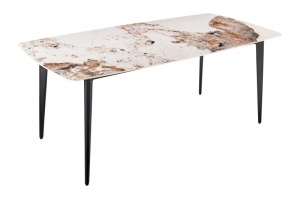 MASA DE SUFRAGERIE 160CM, METAL SI CERAMICA, ASPECT PIATRA NATURALA, ARTIM GROUP SELECTION
