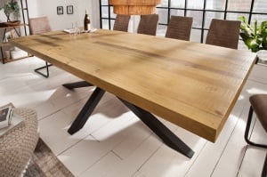 MASA DE SUFRAGERIE, GALAXY 200CM, LEMN MASIV DE PIN, DESIGN INDUSTRIAL, ARTIM GROUP SELECTION - Img 3