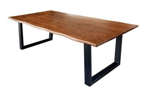 MASA DE SUFRAGERIE, GENESIS 160CM, GROSIME 35MM, LEMN DE SALCAM SI METAL, ASPECT MARO, ARTIM GROUP SELECTION. - Img 8