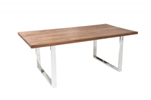 MASA DIN LEMN MASIV FIRE&EARTH 37476 - DESIGN INDUSTRIAL - Img 5