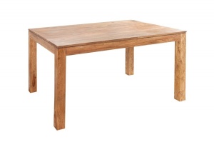 MASA DINING, 120CM, DIN LEMN MASIV, LAGOS COD 20602, DESIGN VINTAGE - Img 5