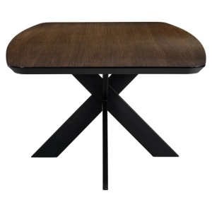 MASA DINING BONVOY, 235 CM, MARO/NEGRU, DIN FURNIR DE STEJAR SI METAL, RICHMOND INTERIORS - Img 2