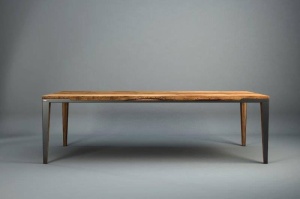 MASA DINING DYLE ESSENCE 001 240x100, DIN METAL SI LEMN MASIV, STIL MODERN B2