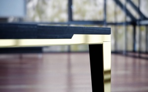 MASA DINING DYLE ESSENCE 001 240x100, DIN METAL SI LEMN MASIV, STIL MODERN B2 - Img 3