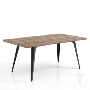 MASA ELEGANTA 160CM, NELL, COD 4401, STIL MODERN, REALIZATA DIN METAL SI MDF