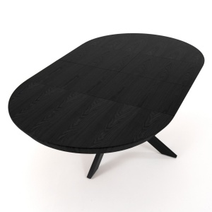 MASA EXTENSIBILA 130/230CM, STOR BLACK, DIN METAL SI BLAT DIN FURNIR, ARTIM GROUP SELECTION - Img 3