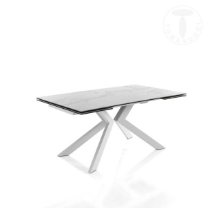 MASA EXTENSIBILA DIN CERAMICA 160/240CM, TIPS EVOLUTION, COD 3292, STIL MODERN, REALIZATA DIN METAL SI CERAMICA