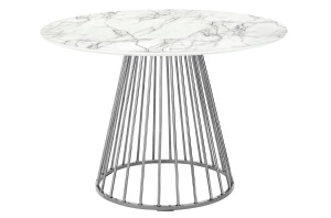 MASA LIVING DIN METAL SI MDF, GLAM MARBLE 110 STIL MODERN