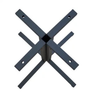 MASA PENTRU CAFENEA, 68x68 CM, STEJAR LANCELOT/NEGRU, DIN PAL LAMINAT SI OTEL, ARTIM GROUP SELECTION - Img 2