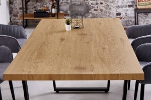 MASA STIL INDUSTRIAL 180CM , LOFT, COD 40873, DIN MDF SI METAL - Img 4