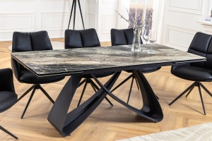 MASA SUFRAGERIE, INFINITY 180/260CM, DIN CERAMICA/STICLA SI METAL, ARTIM GROUP SELECTION