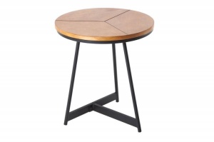 MASUTA DE CAFEA 45CM, ELEGANCE, DIN MDF SI METAL, COD 41204 - Img 6