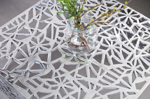 MASUTA DE CAFEA 60CM, ABSTRACT, COD 35722, DIN METAL, DESIGN MODERN - Img 4