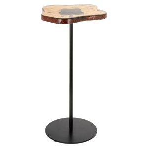 MASUTA DE CAFEA CARLIN 30Ø, 825263, CONFECTIONATA DIN FIER SI STICLA, STIL MODERN
