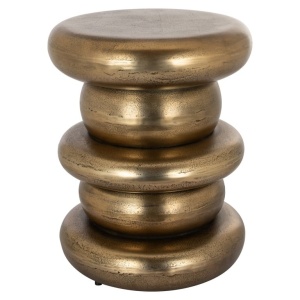 MASUTA DE CAFEA ELA GOLD, 8864, CONFECTIONATA DIN ALUMINIU, STIL MODERN