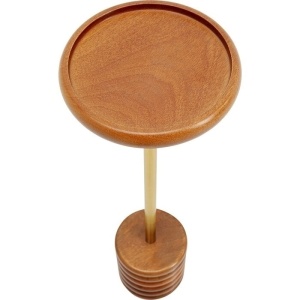 MASUTA DE CAFEA FREDO 20 CM, CONFECTIONATA DIN LEMN MASIV DE MANGO, STIL MODERN - Img 2