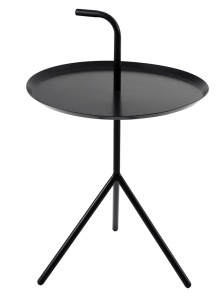 MASUTA DE CAFEA NEAGRA BLANCO DIN METAL STIL MODERN B2