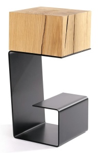 MASUTA DE CAFEA NEAGRA EGON DIN LEMN STIL MODERN B2