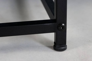 MASUTA DE CAFEA, STIL INDUSTRIAL, DURA STEEL 100CM, DIN METAL - Img 3