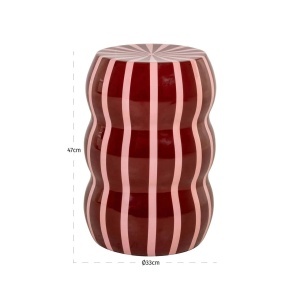 MASUTA DE CAFEA YALOU, 214041, ROSIE, CONFECTIONATA DIN METAL, STIL MODERN - Img 4