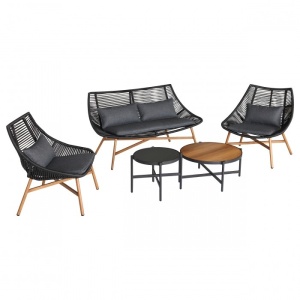 MOBILIER TERASA RELAX, 4 PIESE, CANAPEA, 2 FOTOLII, 2 MASUTE, ARTIM GROUP COLLECTION