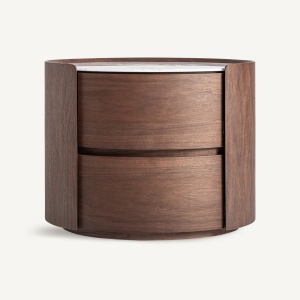 NOPTIERA EXCLUSIVISTA STUETTA 60CM, FURNIR, MDF STEJAR SI PIATRA, VICAL HOME