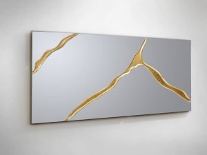 OGLINDA 180CM, SURCOS, COD 487474, MDF SI OGLINDA, STIL MODERN, SCHULLER - Img 3
