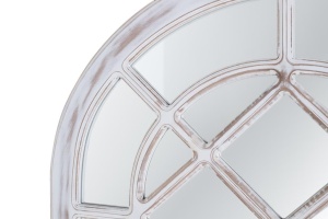 OGLINDA DECORATIVA 150CM, MDF SI OGLINDA, ALB ANTICHIZAT, ARTIM GROUP COLLECTION - Img 2