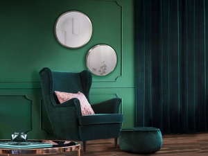 OGLINDA DECORATIVA 44CM, ARIES, COD 119023, STIL MODERN SCHULLER