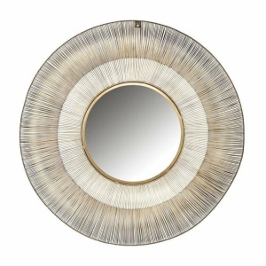OGLINDA DECORATIVA ROTUNDA ALIZA, 101 CM, AURIE, STIL MODERN, MI-0075