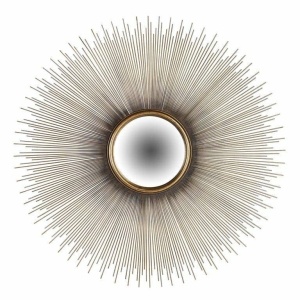 OGLINDA DECORATIVA ROTUNDA CASS, AURIE, 90 CM, STIL MODERN, B2
