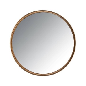 OGLINDA DECORATIVA ROTUNDA MAUD M, AURIU ANTIC, 55 CM, STIL MODERN, B2