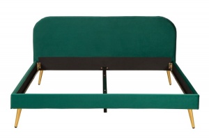PAT DUBLU 140X200CM, FAMOUS, CATIFEA VERDE SMARALD, COD 39694, STIL MODERN - Img 6