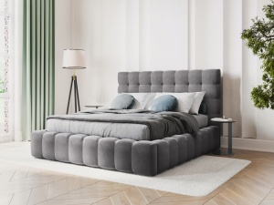 PAT EXCLUSIVIST 160X200CM, CU LADA DEPOZITARE, DIN CATIFEA, DIVERSE NUANTE, ARTIM GROUP SELECTION
