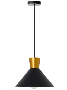 PENDUL ARCOT A APP162-1CP, 23x22 cm, NEGRU SI AURIU, DIN ALUMINIU, STIL MODERN, TU - Img 2